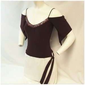 MISOPE, Cold Shoulder Top, size XS / Small